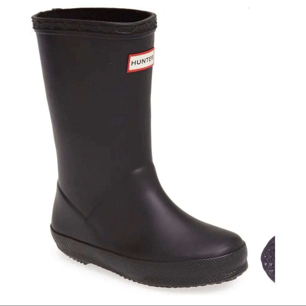 HUNTER Toddler Boots Classic Black